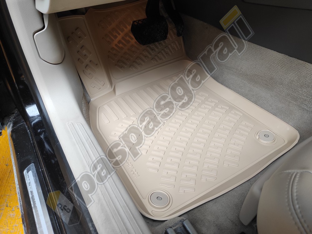 Audi A6 C6 Bej Renk 3D Havuzlu Paspas, 2004-2011