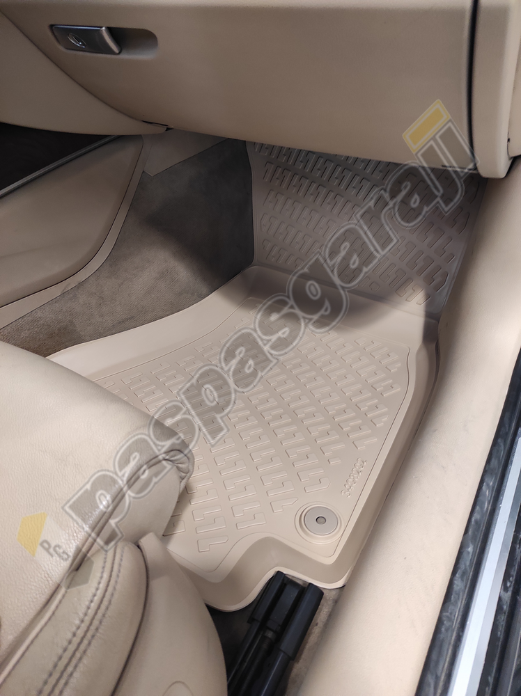 Audi A6 C7 Bej 3D Havuzlu Paspas, 2011-2018
