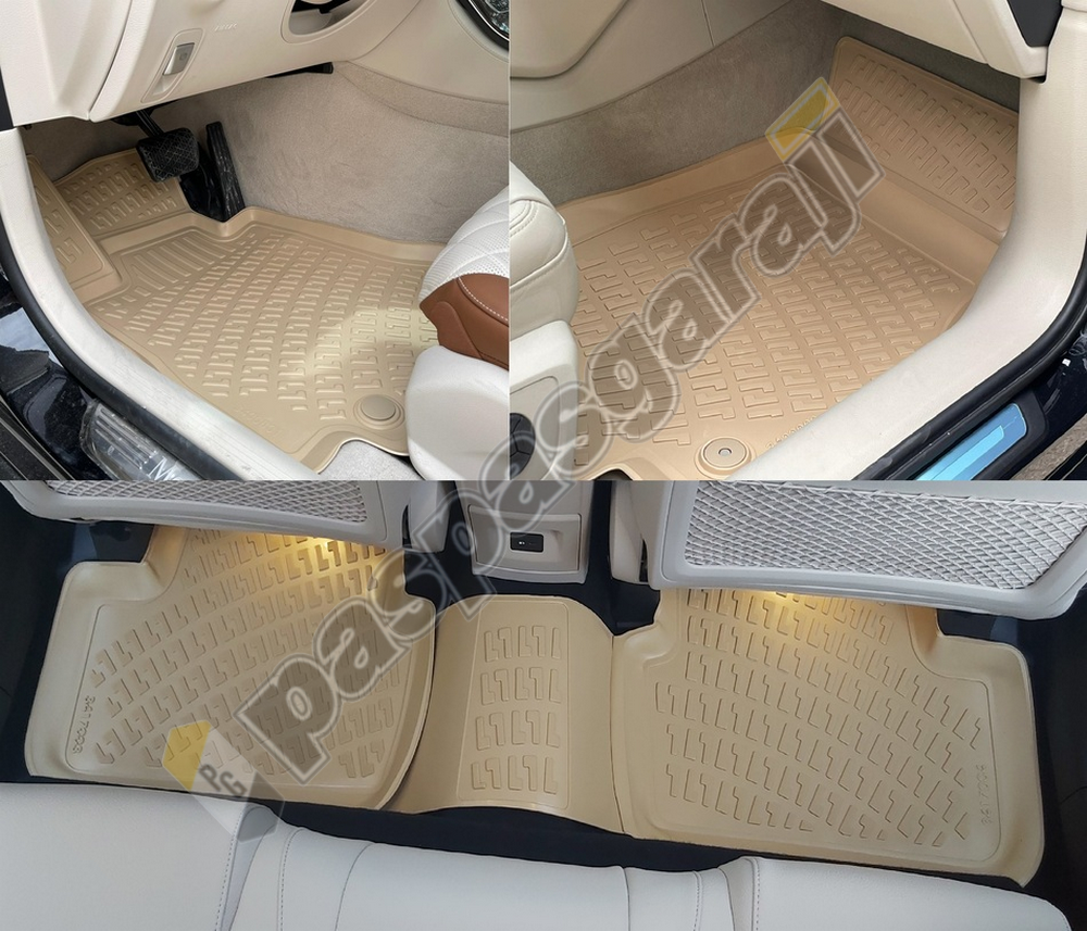 Audi Q8 Bej 3D Havuzlu Paspas, 2018- Sonrası Audi Q8 Bej 3D Havuzlu Paspas, 2018- Sonrası