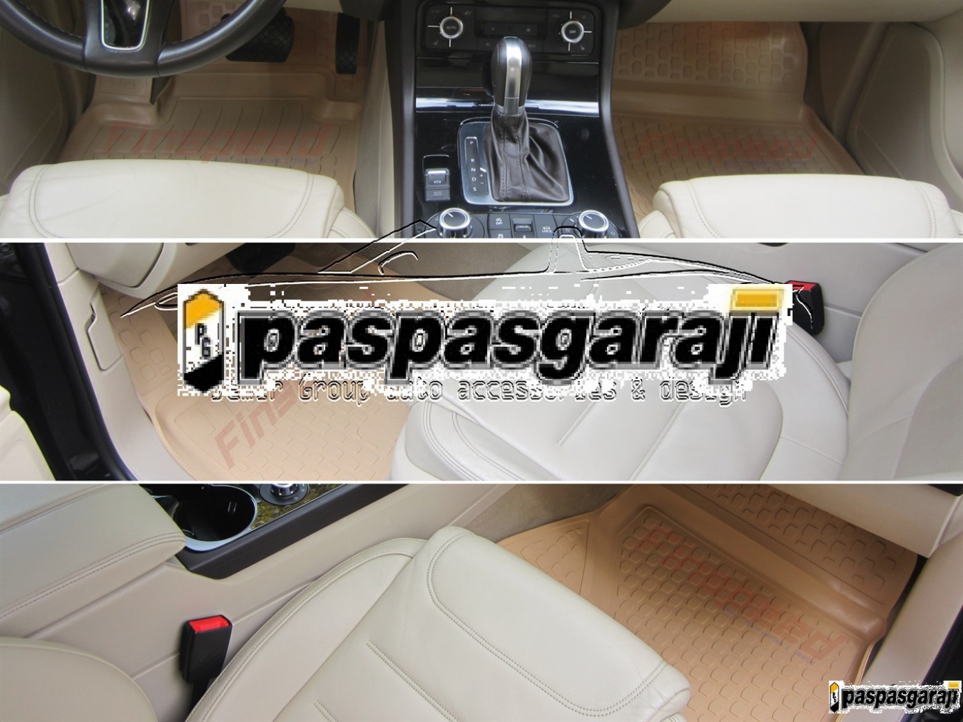 Bmw 3 Serisi F30 Bej 3D Havuzlu Paspas 2012-2018 Arası
