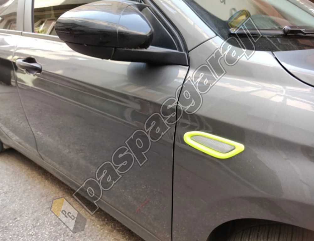 FIAT Egea 2015 ve Üzeri Sinyal Çerçevesi / Abs Plastik Sarı FIAT Egea 2015 ve Üzeri Sinyal Çerçevesi / Abs Plastik Sarı