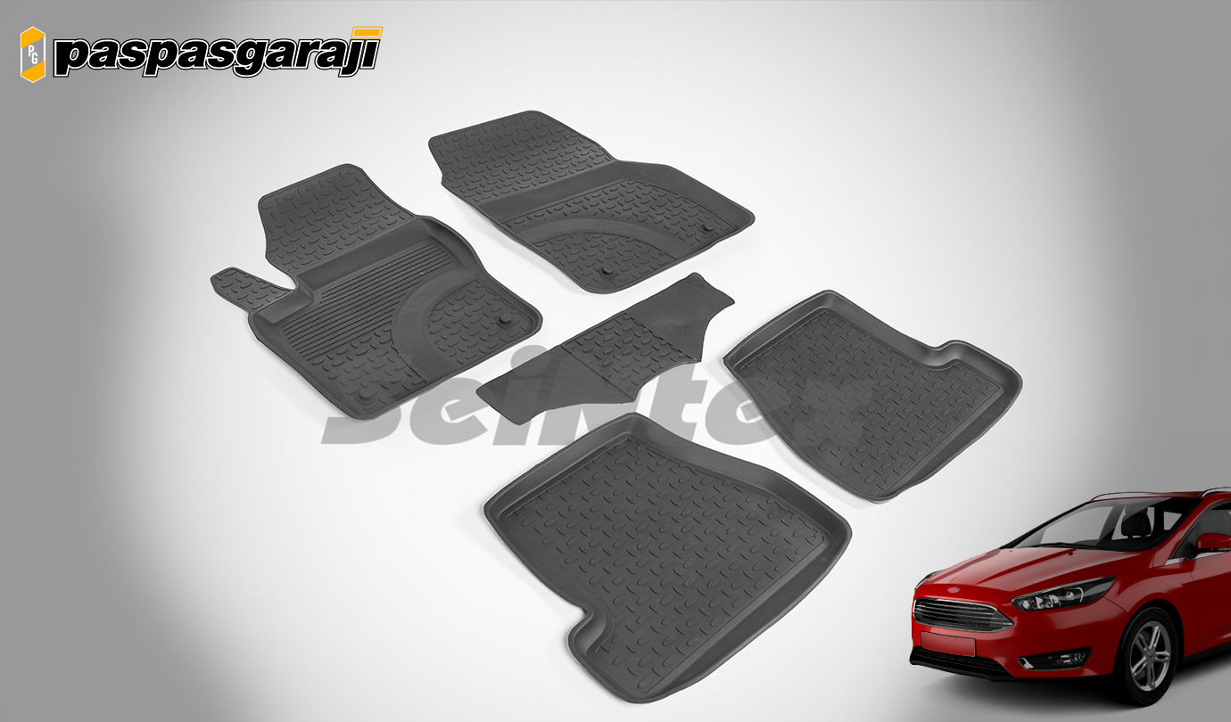Ford Focus 3 2011-2015 Seintex 4D Havuzlu Paspas