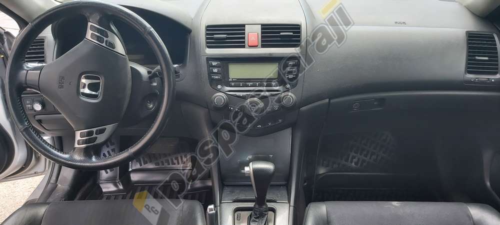 Honda Accord 3D Siyah 3D Havuzlu Paspas, 2002-2008 Arası