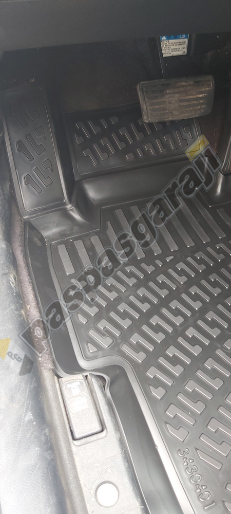 Honda Accord 3D Siyah 3D Havuzlu Paspas, 2002-2008 Arası