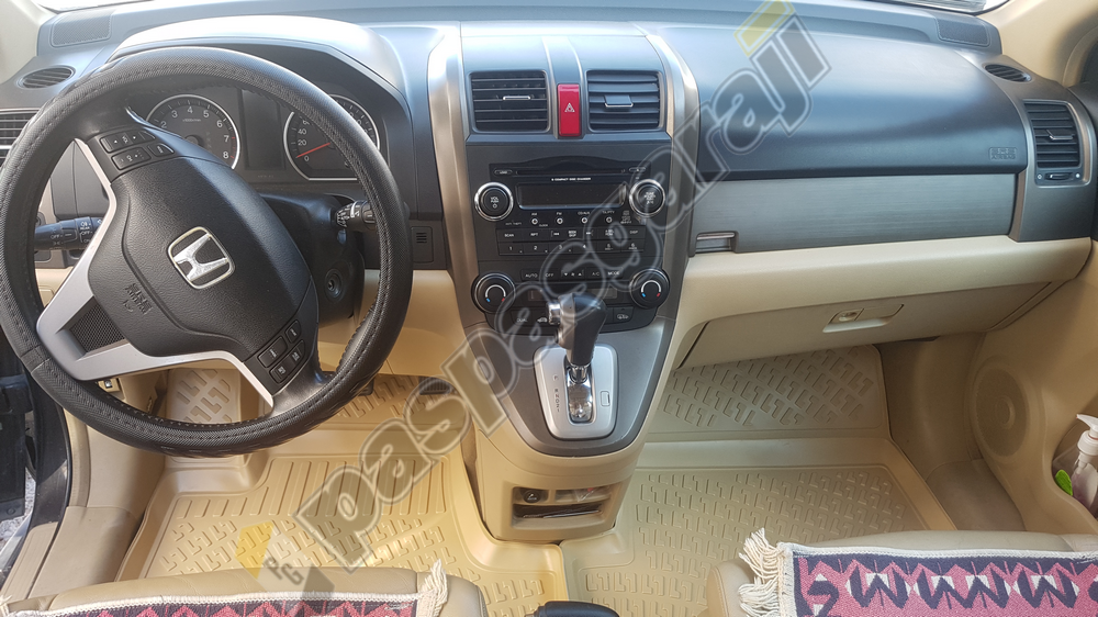 Honda CR-V 3D Bej 3D Havuzlu Paspas, 2006-2012 Arası