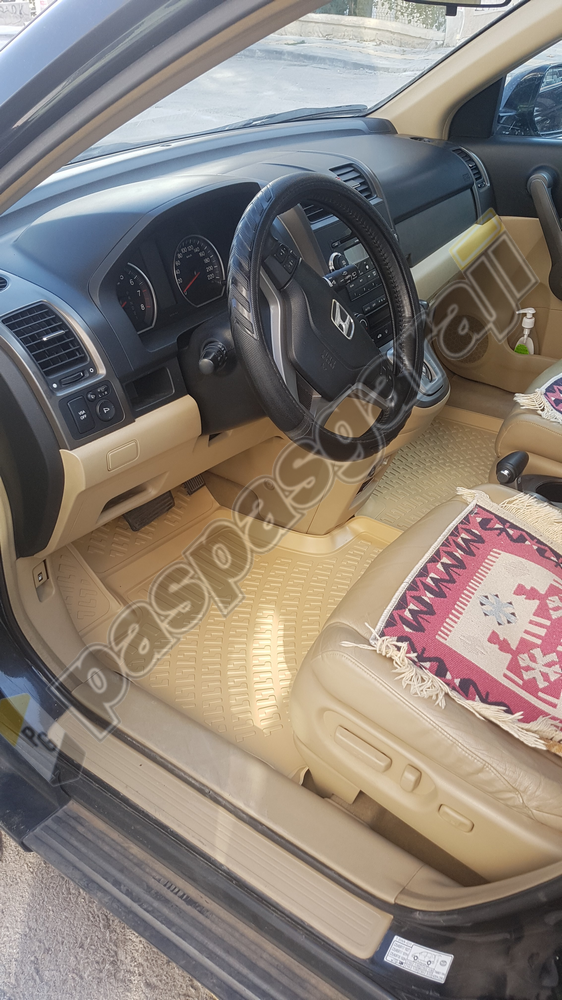 Honda CR-V 3D Bej 3D Havuzlu Paspas, 2006-2012 Arası