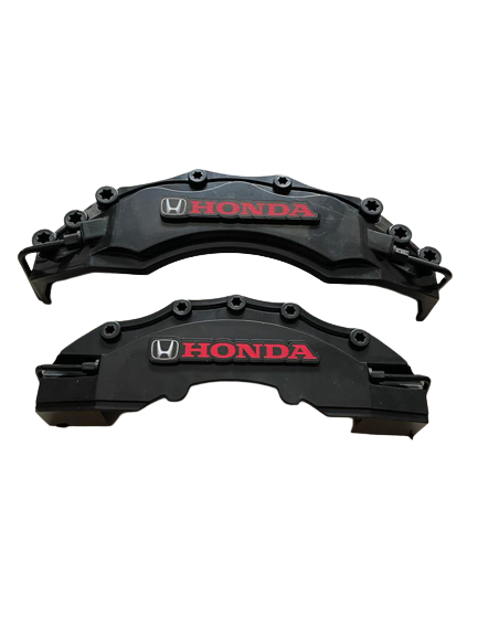 Honda Yazılı Kaliper Kapağı 4 adet  Siyah