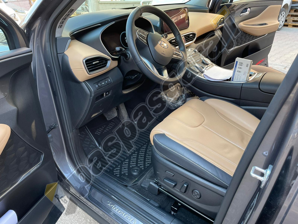 Hyundai Santa Fe Kaiser 3D Havuzlu Paspas, 2020-2023 Arası