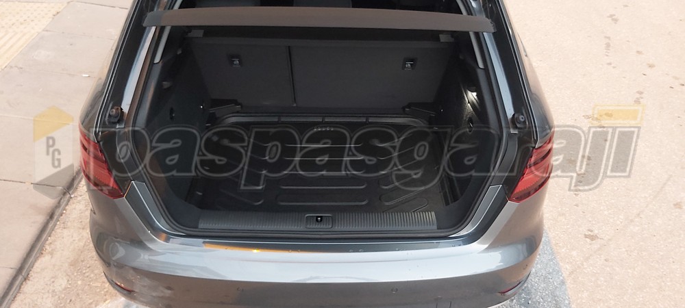 Kaiser Audi A3 Sportback ÜST Kademe Bagaj Havuzu, 2020- Sonrası