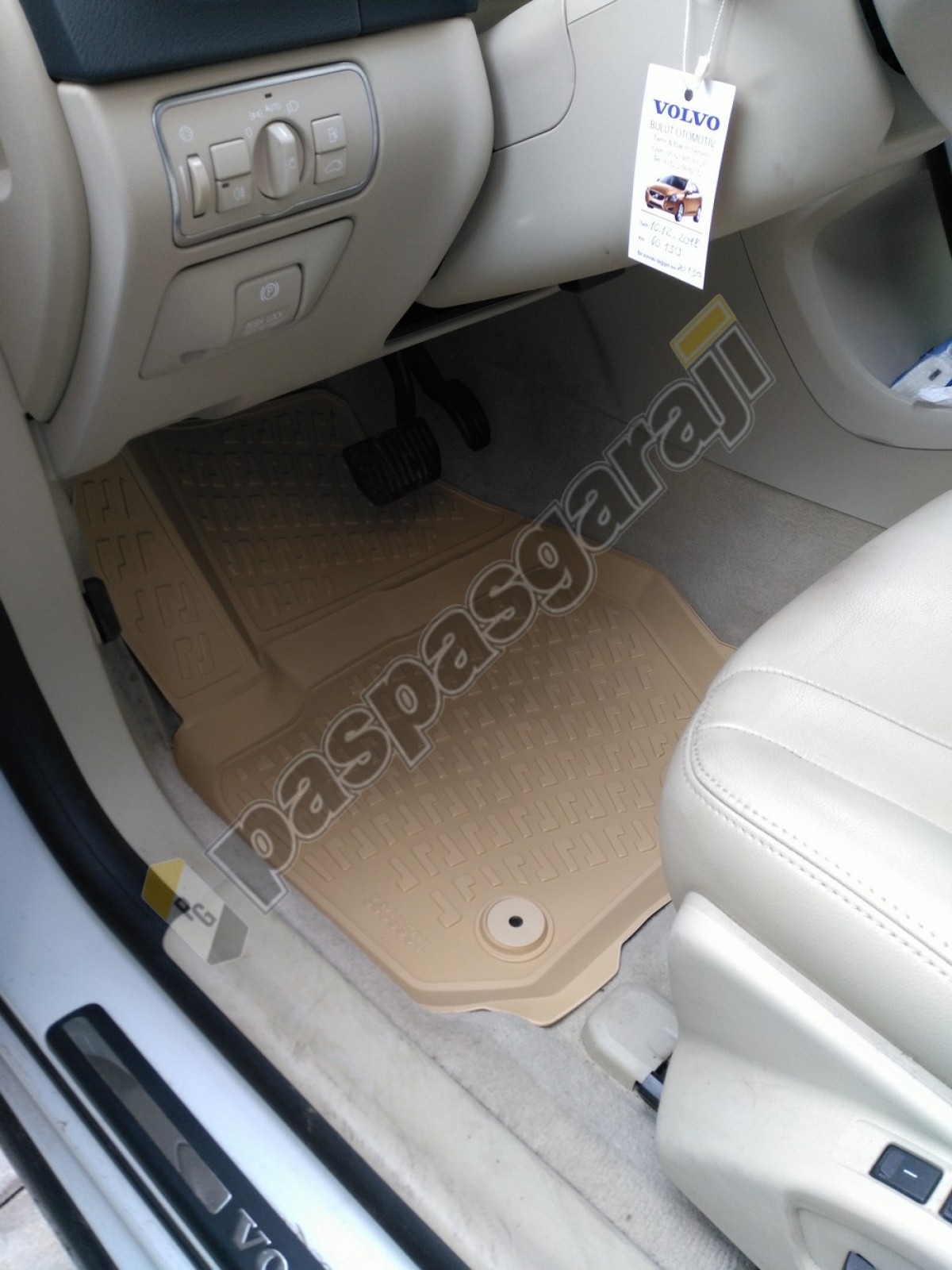 Kaiser BEJ Volvo S60 3D Havuzlu Paspas, 2010-2019 Arası