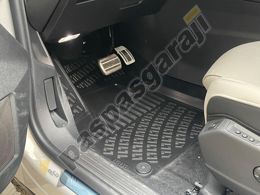 Kaiser DS7 Crossback 2018-2022 Arası 3D Havuzlu Paspas