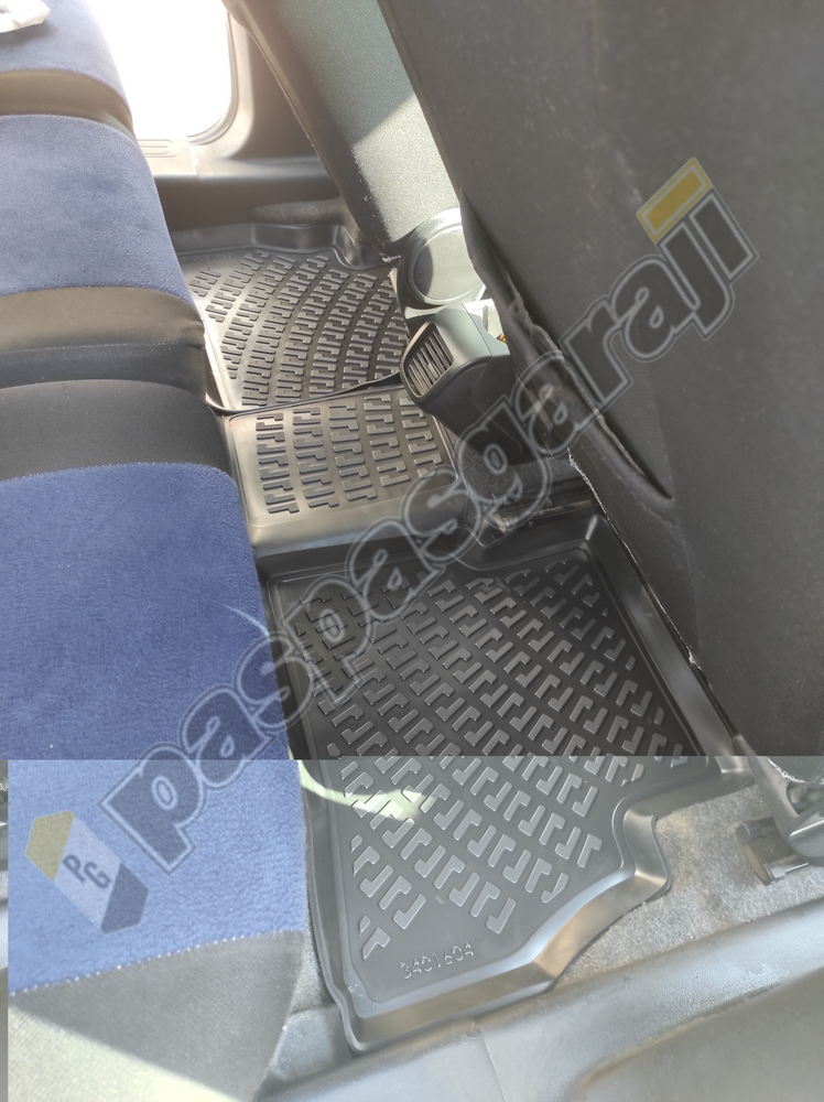 Kaiser Fiat Doblo 2010-2022 Arası 3D Havuzlu Paspas