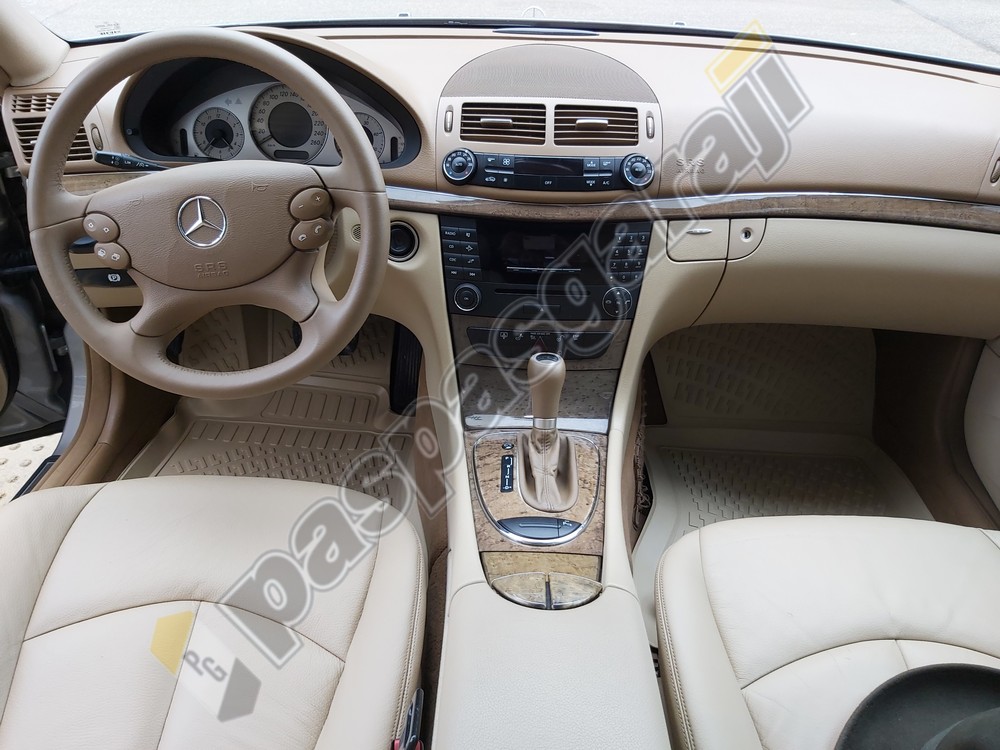 Kaiser Mercedes E Serisi W211 Bej 3D Havuzlu Paspas, 2002-2009 Arası