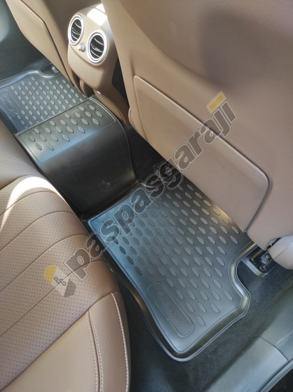 Kaiser Mercedes E Serisi W213 Siyah 3D Havuzlu Paspas, 2016-2023 Arası