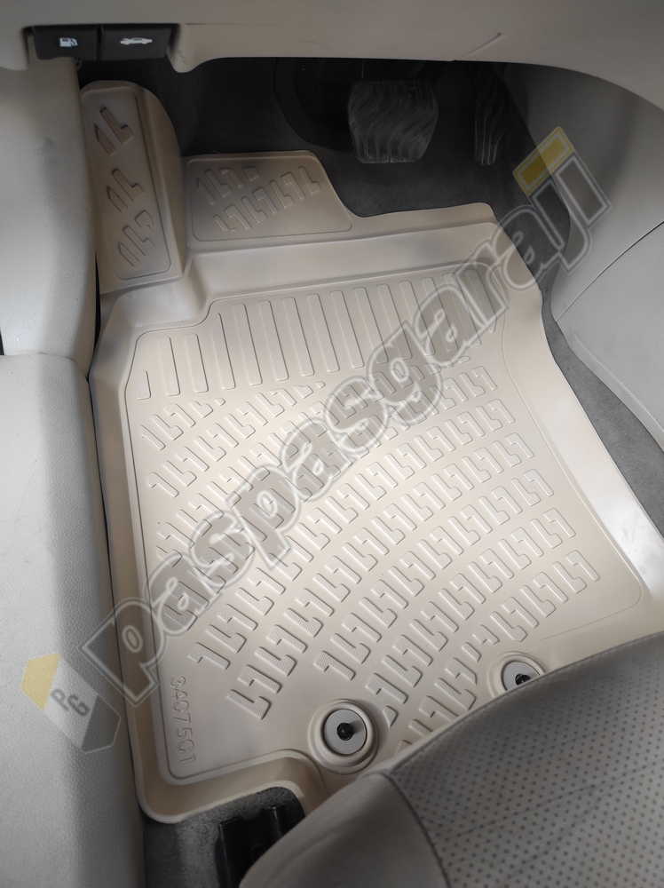 Kaiser Nissan X-Trail Bej 3D Havuzlu Paspas, 2013-2021