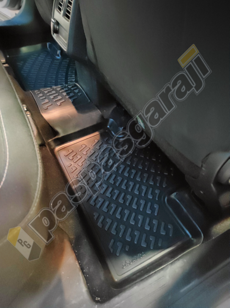 Kaiser Renault Captur Havuzlu 3D Paspas, 2019-