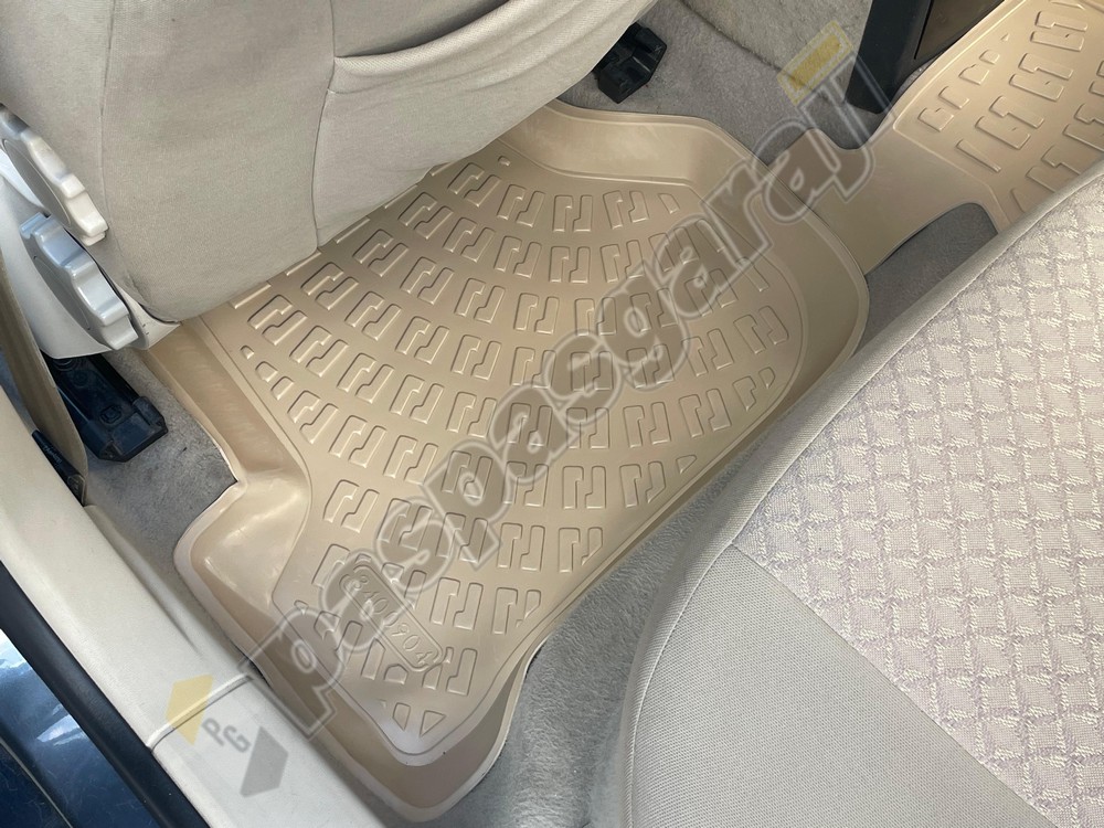 Kaiser Skoda Octavia A5 BEJ Havuzlu 3D Paspas, 2004-2013