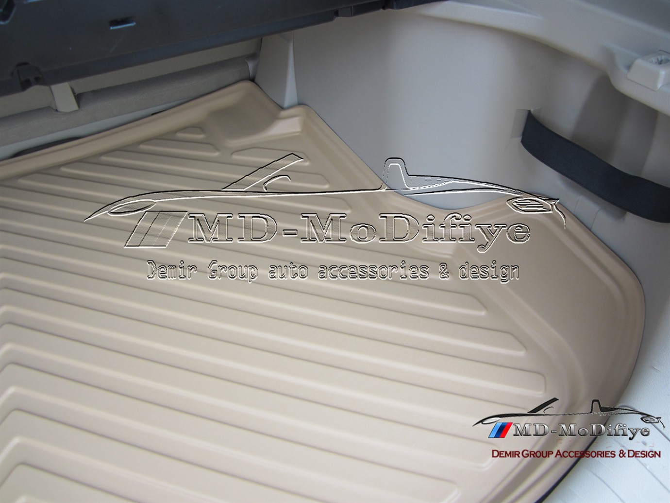 NİSSAN XTRAİL ARACA ÖZEL BEJ BAGAJ HAVUZU, 2008-2014