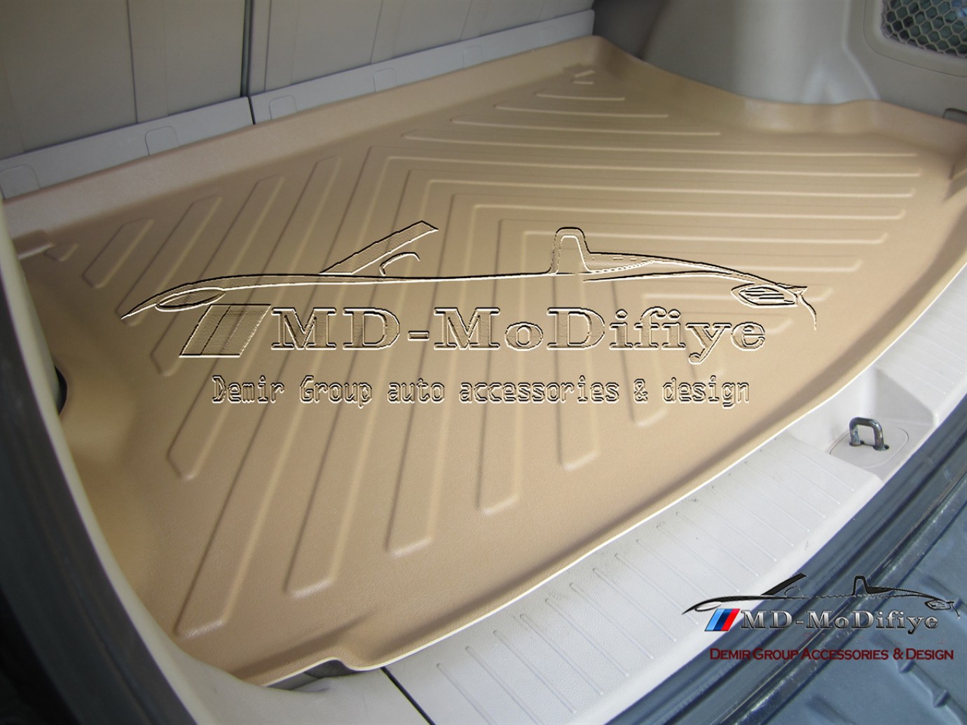 NİSSAN XTRAİL ARACA ÖZEL BEJ BAGAJ HAVUZU, 2008-2014