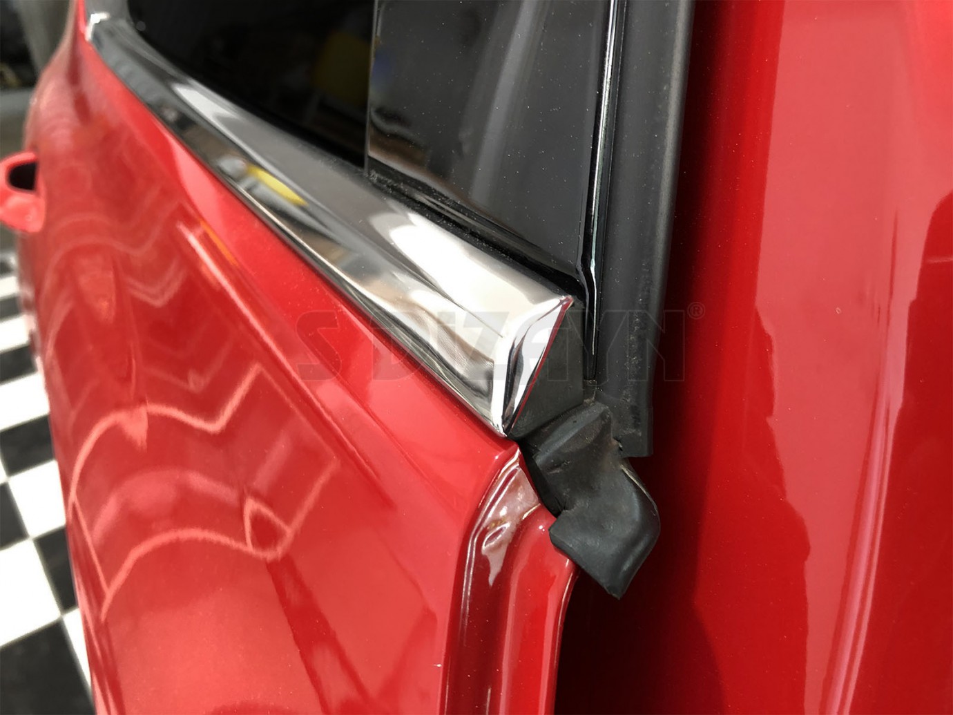 S-Dizayn Opel Astra K HB Krom Cam Çıtası 6 Prç. 2015-2022
