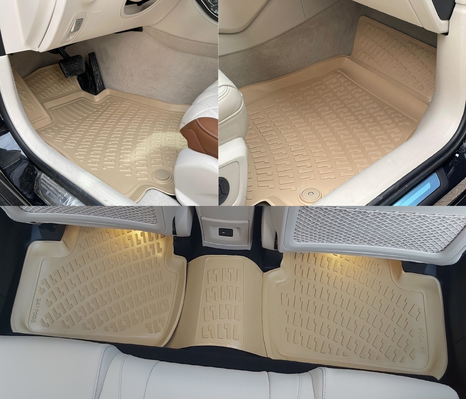 Paspasgaraji Volkswagen Passat B5 B5.5 BEJ Havuzlu 3D Paspas, 1996-2005