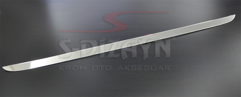 S-Dizayn Renault Clio 4 HB Krom Bagaj Alt Çıtası 2012-2019