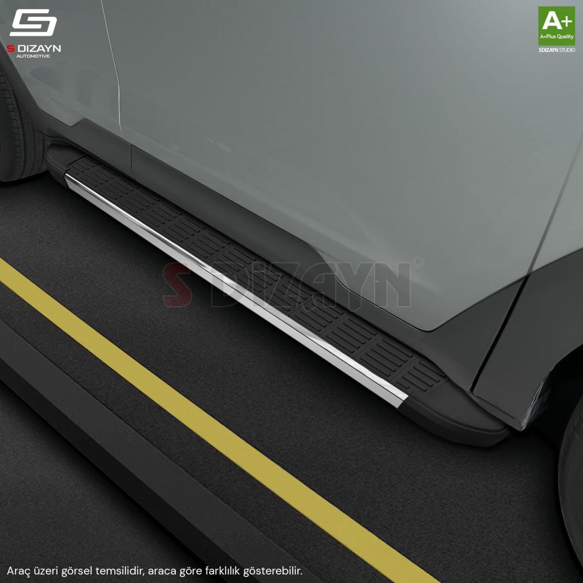 S-Dizayn BYD Seal U S-Line Krom Yan Basamak 193 Cm 2022 Üzeri A+ Kalite