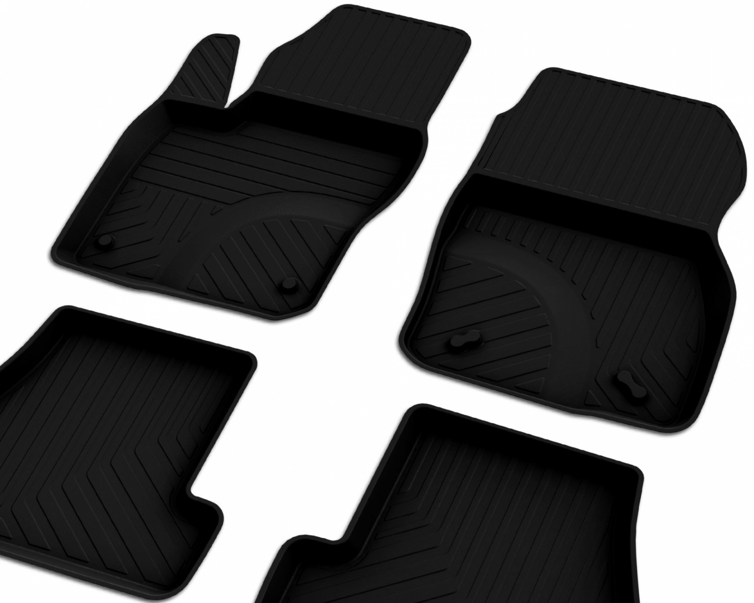 S-Dizayn Ford Focus 3 HB 4D Havuzlu Paspas 2011-2014 A+Kalite