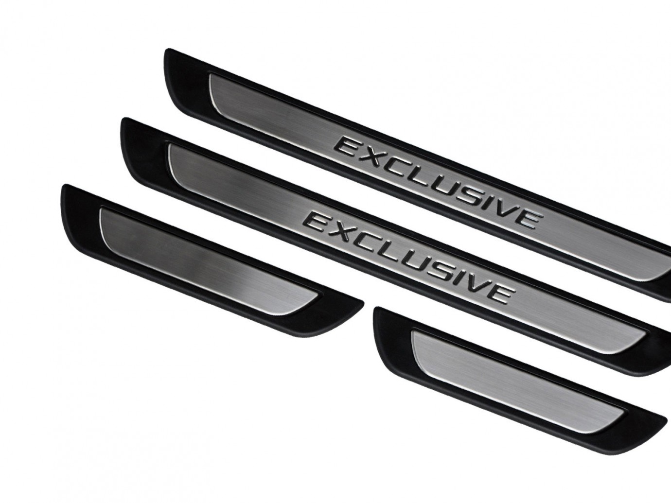 S-Dizayn Ford Fusion Krom Kapı Eşik Koruması Exclusive Line 2002-2011 4 Parça