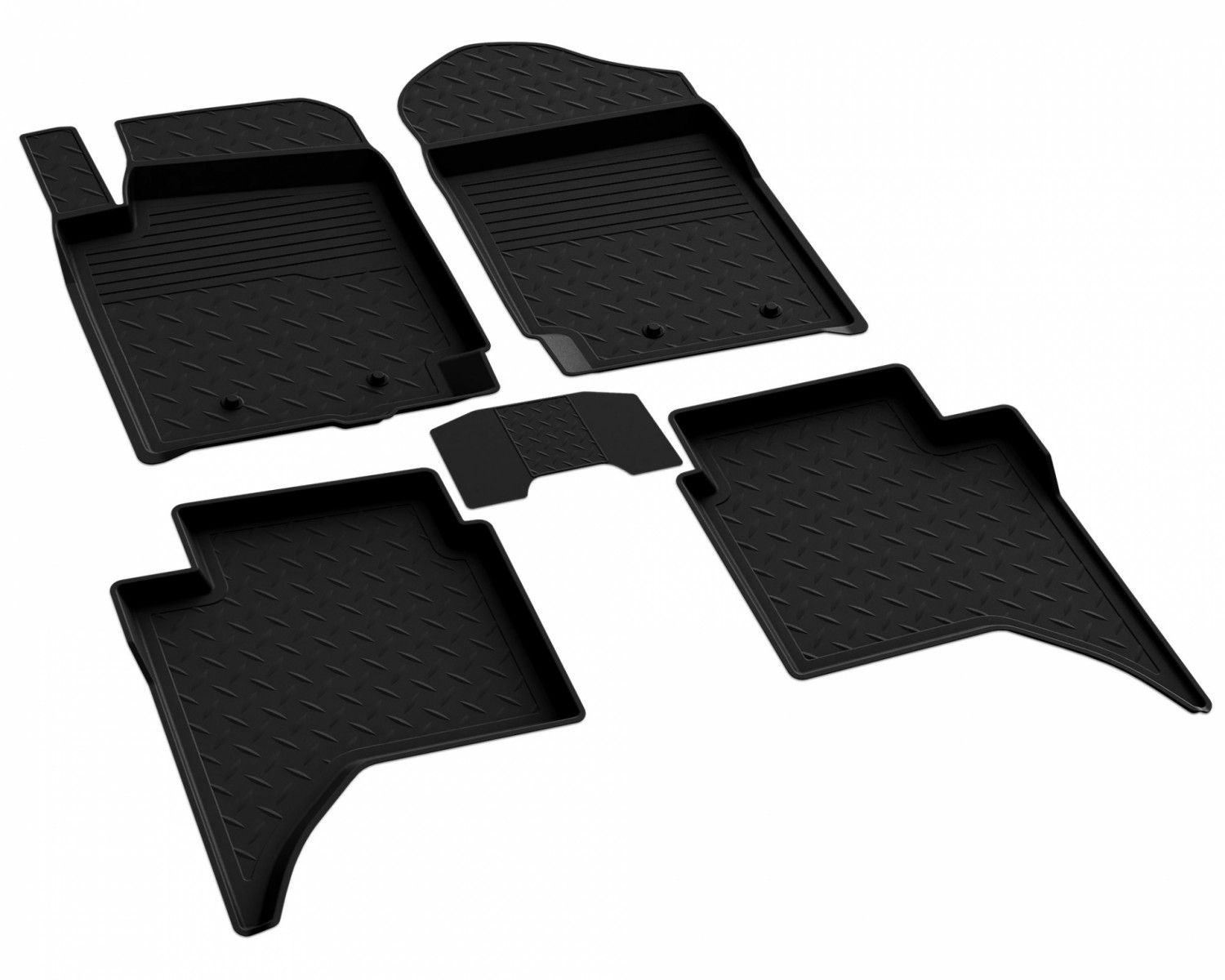 S-Dizayn Ford Ranger 4D Havuzlu Paspas 2015-2023 A+Kalite