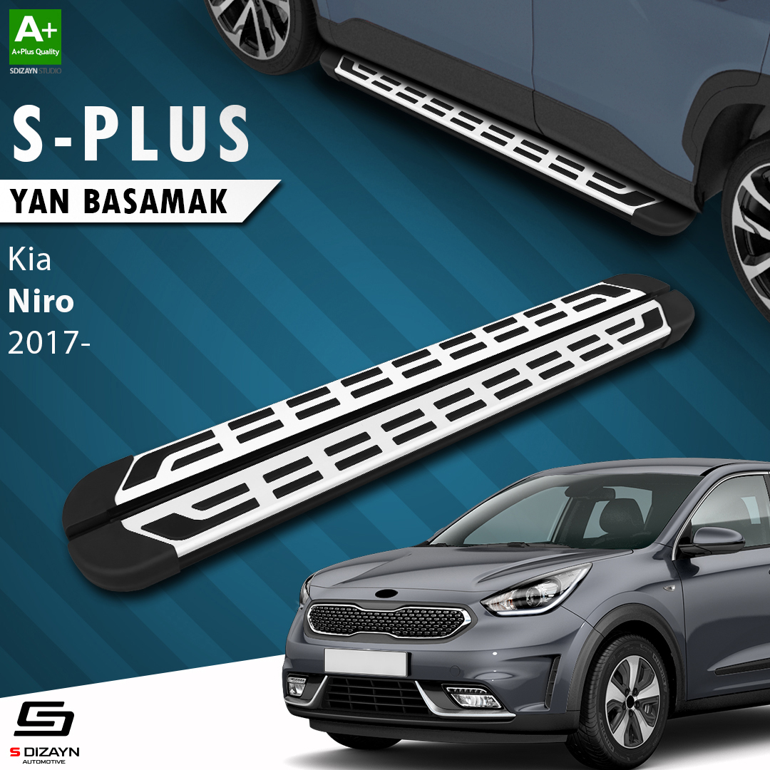 S-Dizayn Kia Niro S-Plus Gri Yan Basamak 183 Cm 2017 Üzeri A+ Kalite