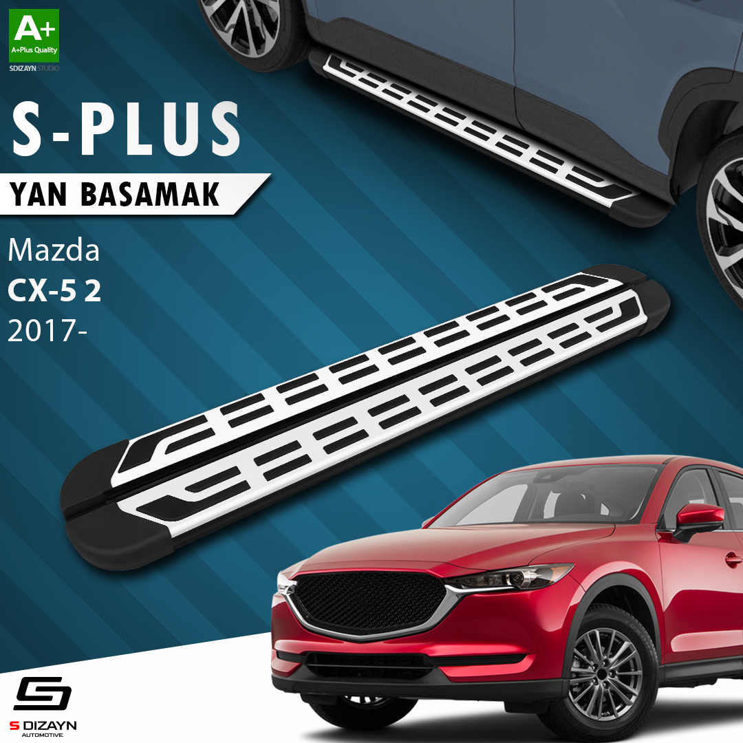 S-Dizayn Mazda CX-5 2 S-Plus Gri Yan Basamak 183 Cm 2017 Üzeri A+ Kalite