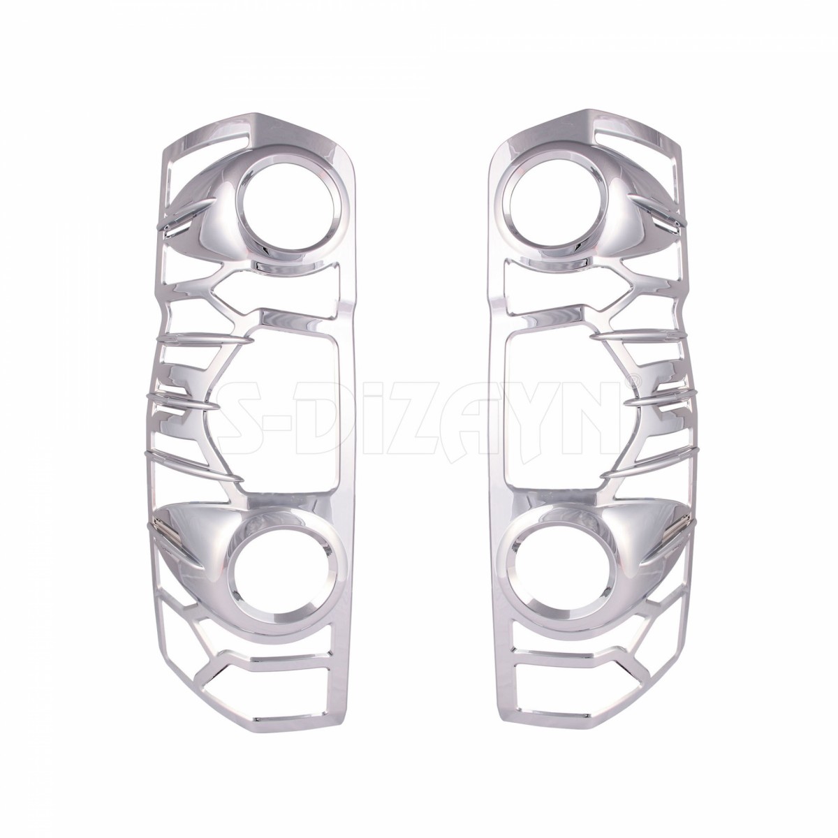 S-Dizayn Mercedes Sprinter Stop Çerçevesi 2 Prç. Abs. Krom 2006-2013