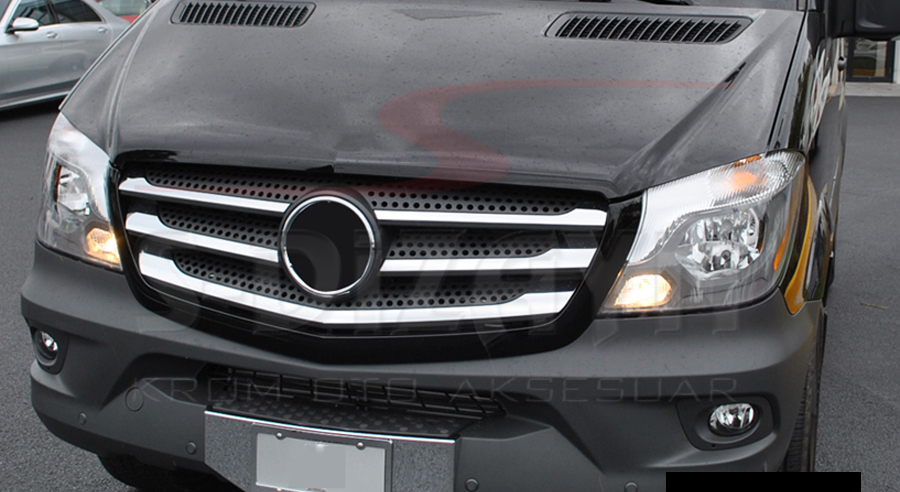 S-Dizayn Mercedes Sprinter W906 Krom Ön Panjur 5 Prç 2013-2019
