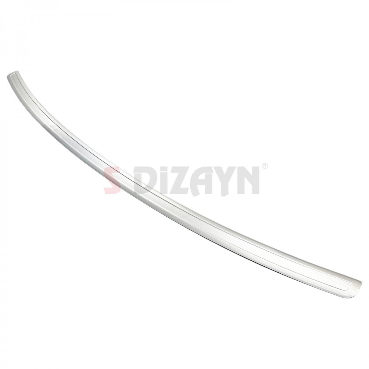 S-Dizayn Nissan Qashqai Krom Arka Tampon Eşiği 2007-2014