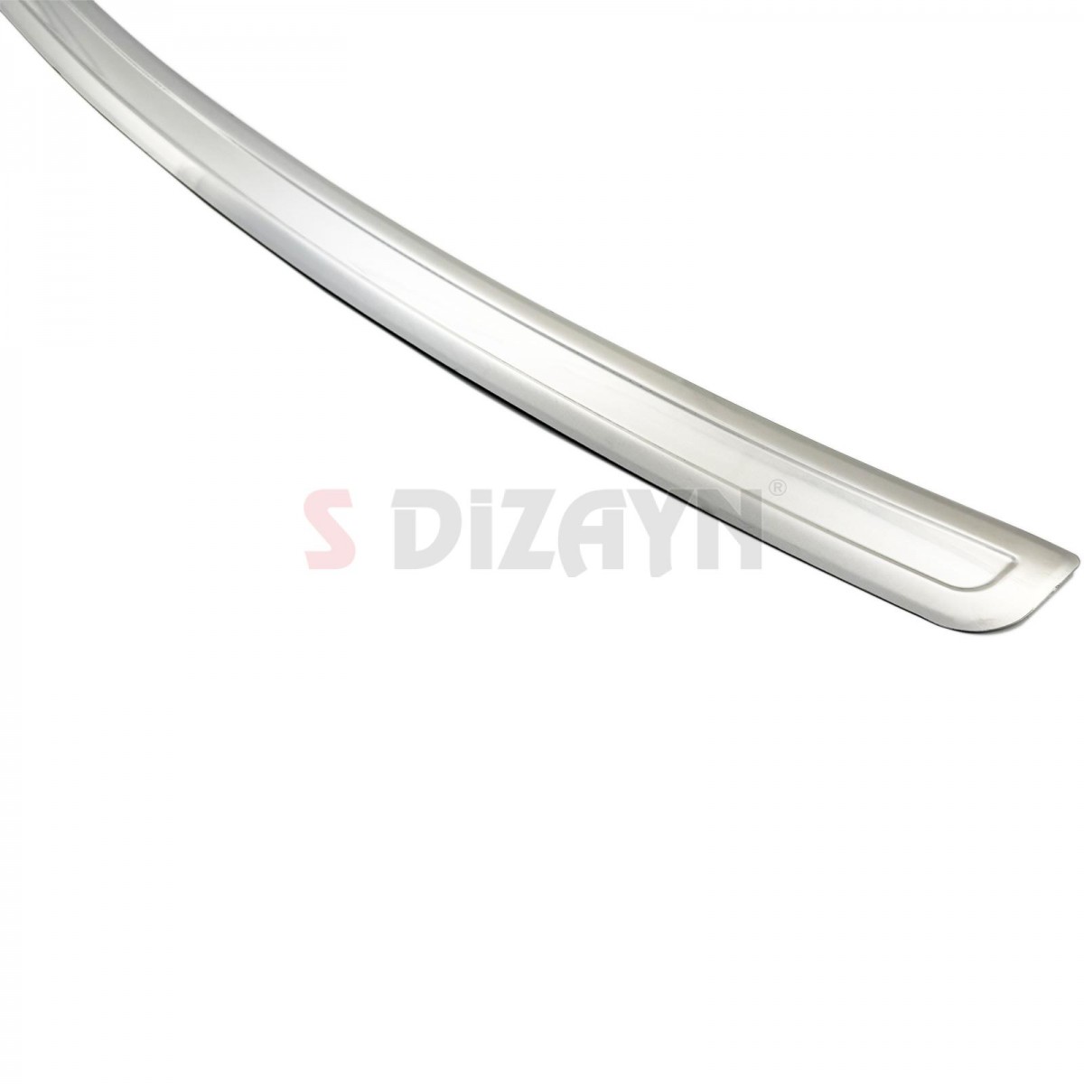 S-Dizayn Nissan Qashqai Krom Arka Tampon Eşiği 2007-2014