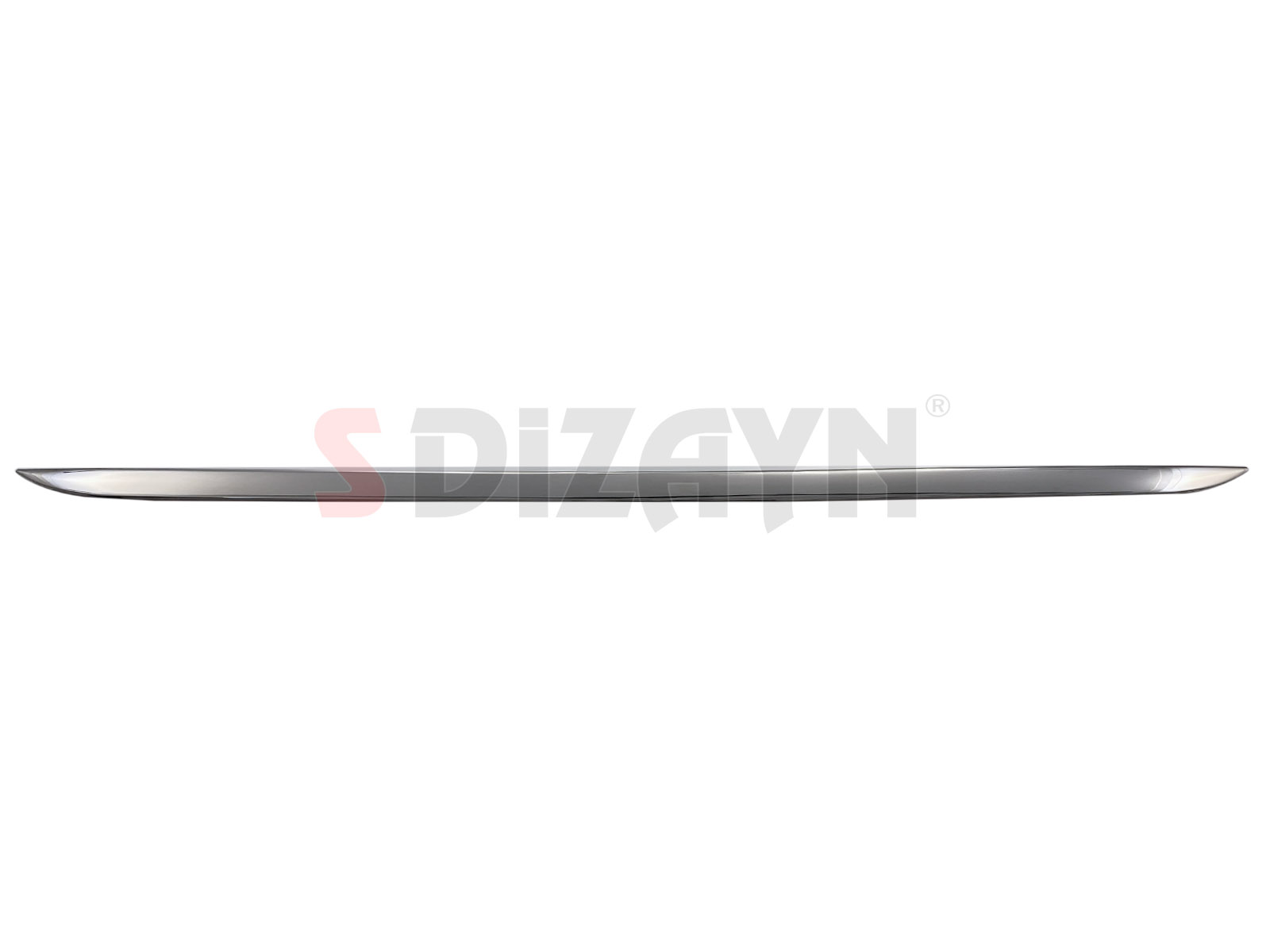S-Dizayn Nissan Qashqai Krom Bagaj Alt Çıtası 2014-2021