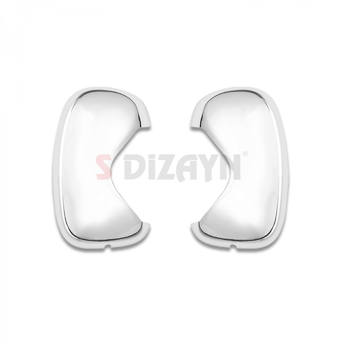S-Dizayn Opel Vivaro ABS Krom Ayna Kapağı 2 Prç 2010-2014