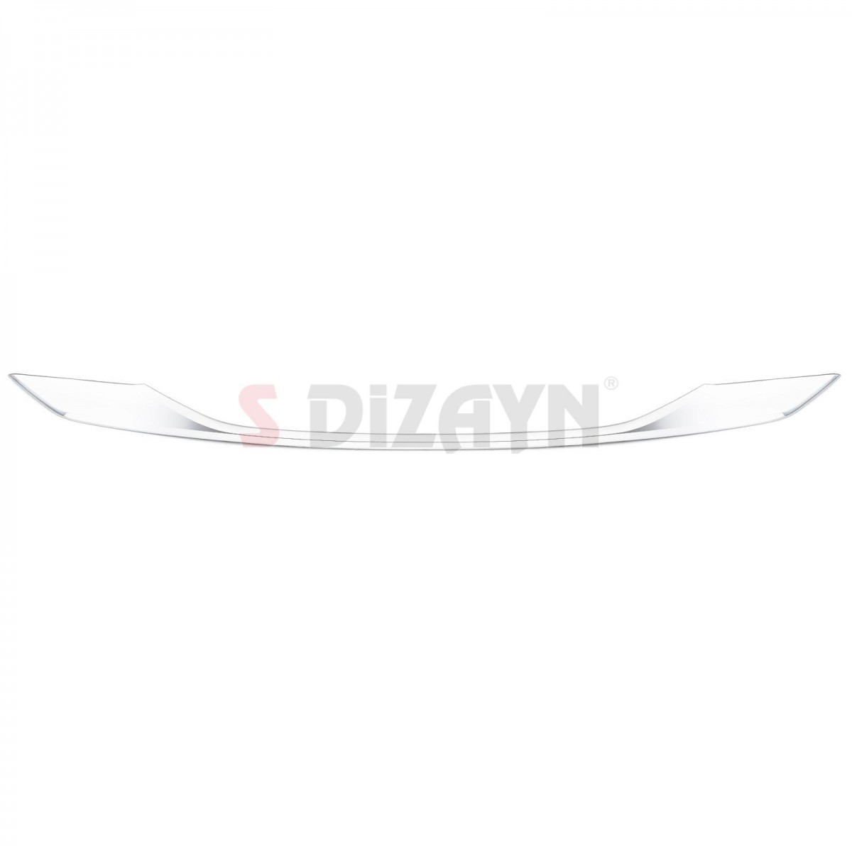 S-Dizayn Peugeot 2008 2 Krom Ön Tampon Çıtası 2020-2023