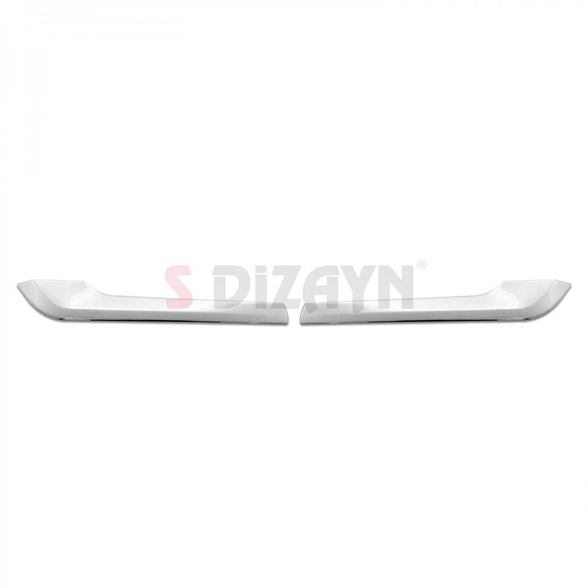 S-Dizayn Peugeot Rifter Krom Sis Çıtası 2 Prç 2019 Üzeri