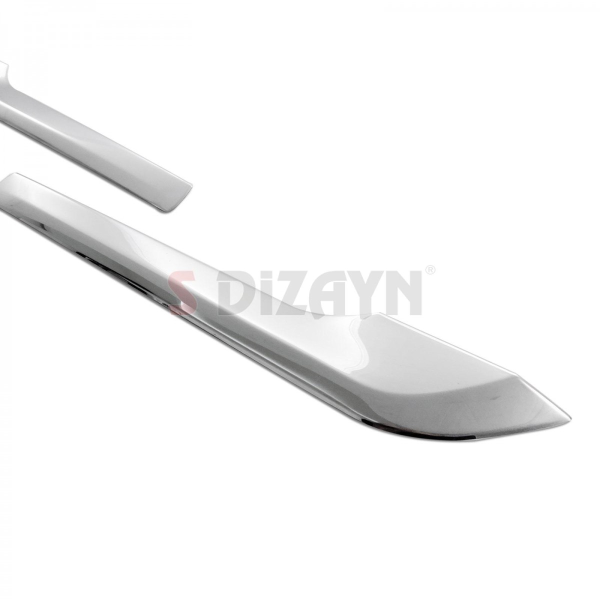 S-Dizayn Peugeot Rifter Krom Sis Çıtası 2 Prç 2019 Üzeri