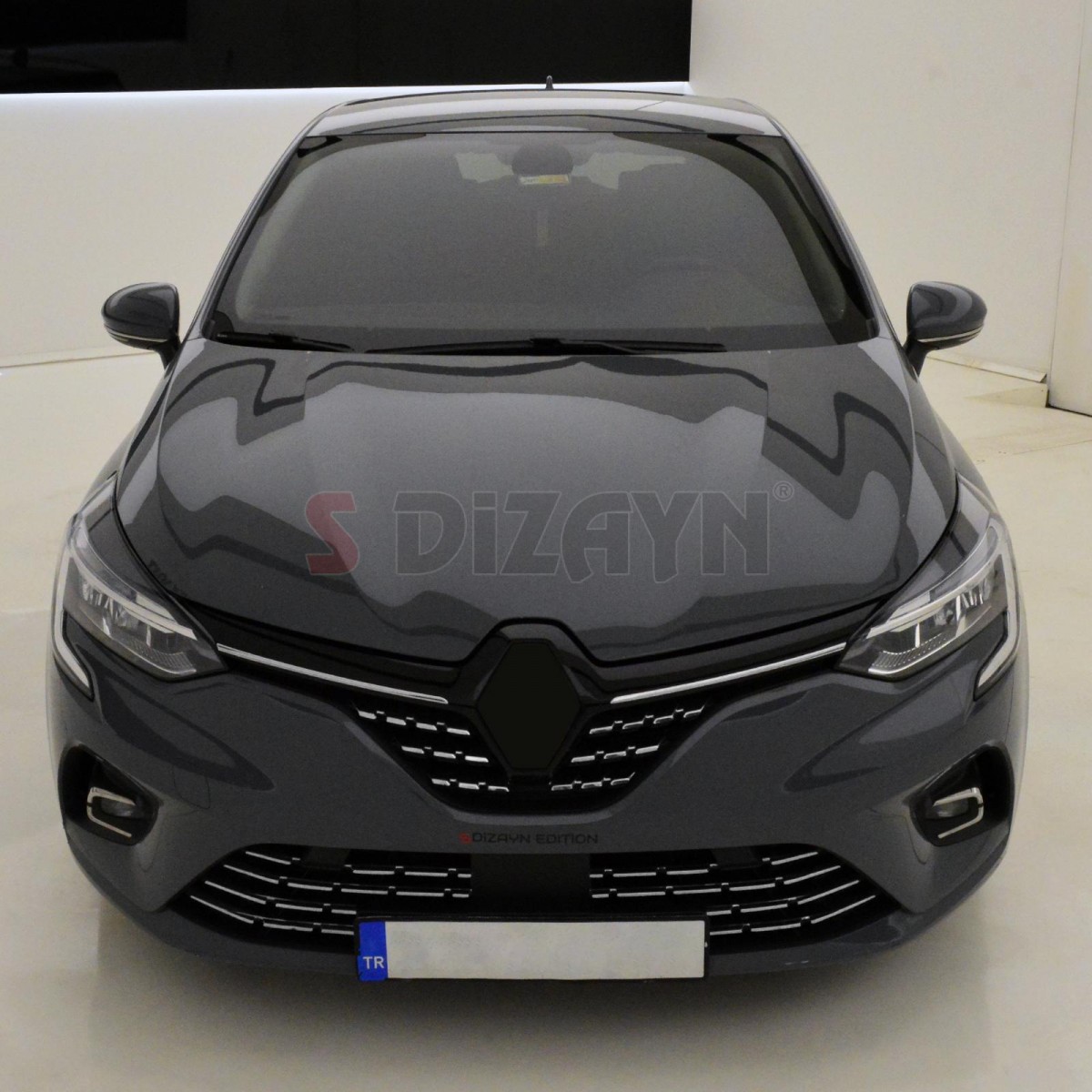 S-Dizayn Renault Clio 5 Krom Ön Alt Panjur 6 Prç. 2019 Üzeri