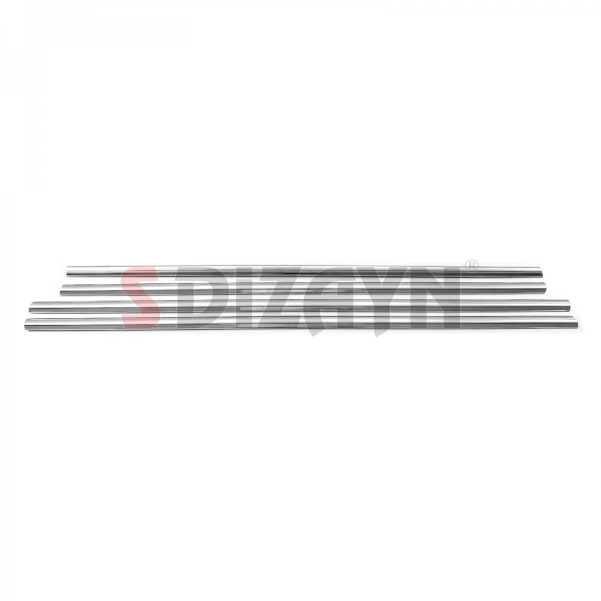 S-Dizayn Renault Fluence Krom Cam Çıtası 4 Prç 2010-2016