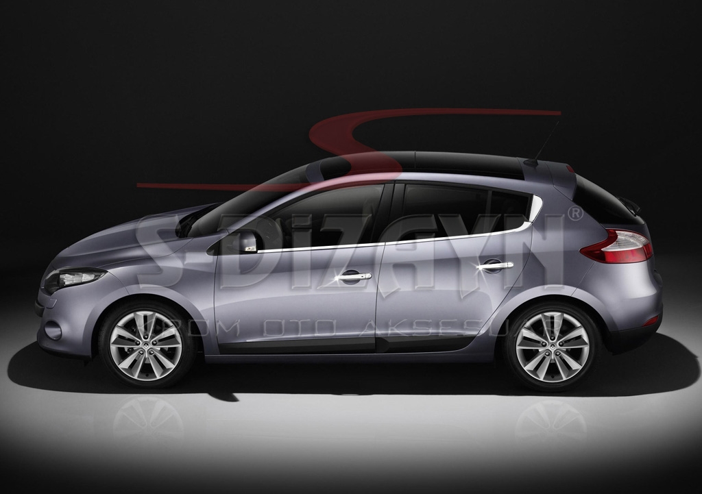 S-Dizayn Renault Megane 3 Krom Kapı Kolu 4 Kapı Sensörlü 2010-2016