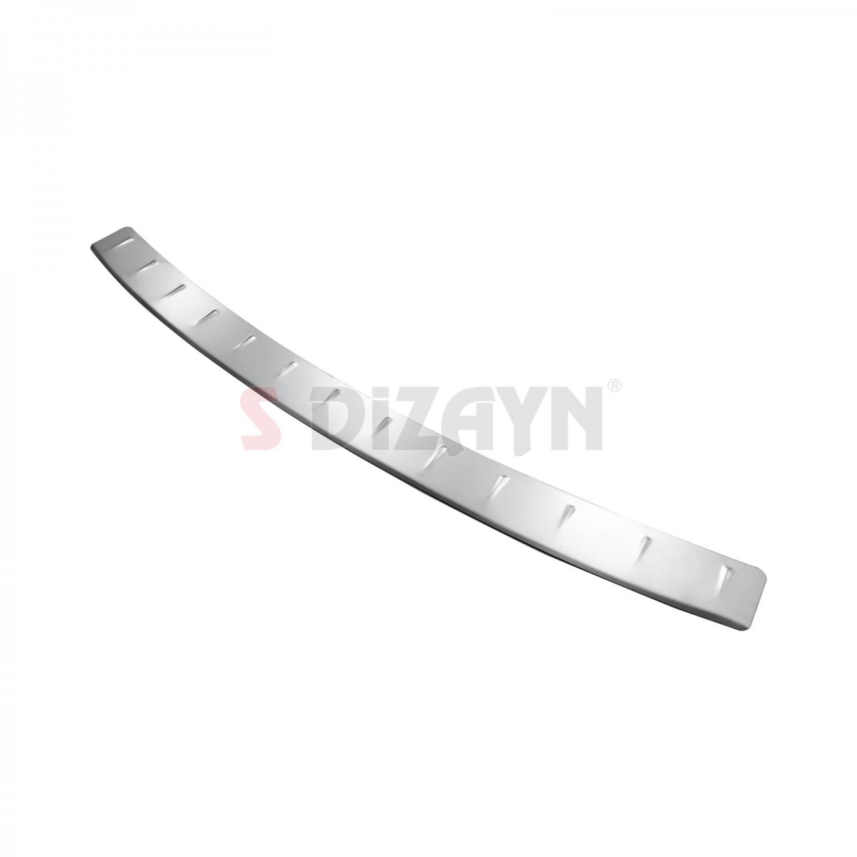 S-Dizayn Skoda Octavia 2 A5 SW Krom Arka Tampon Eşiği Dar Model 2009-2013