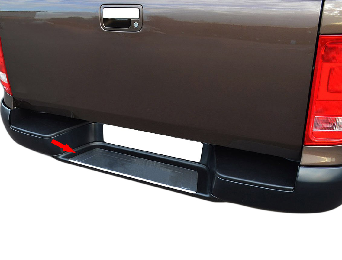S-Dizayn VW Amarok Krom Arka Tampon Eşiği 2010-2023