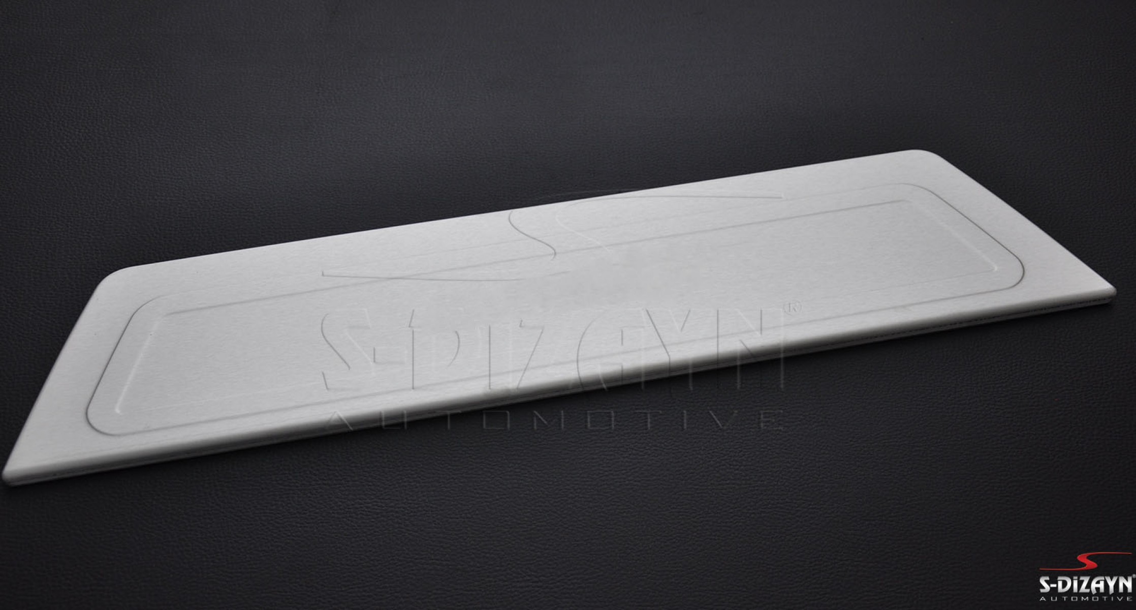 S-Dizayn VW Amarok Krom Arka Tampon Eşiği 2010-2023