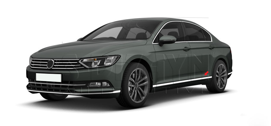 S-Dizayn VW Passat B8 Krom Aksesuar Seti Full A+Kalite