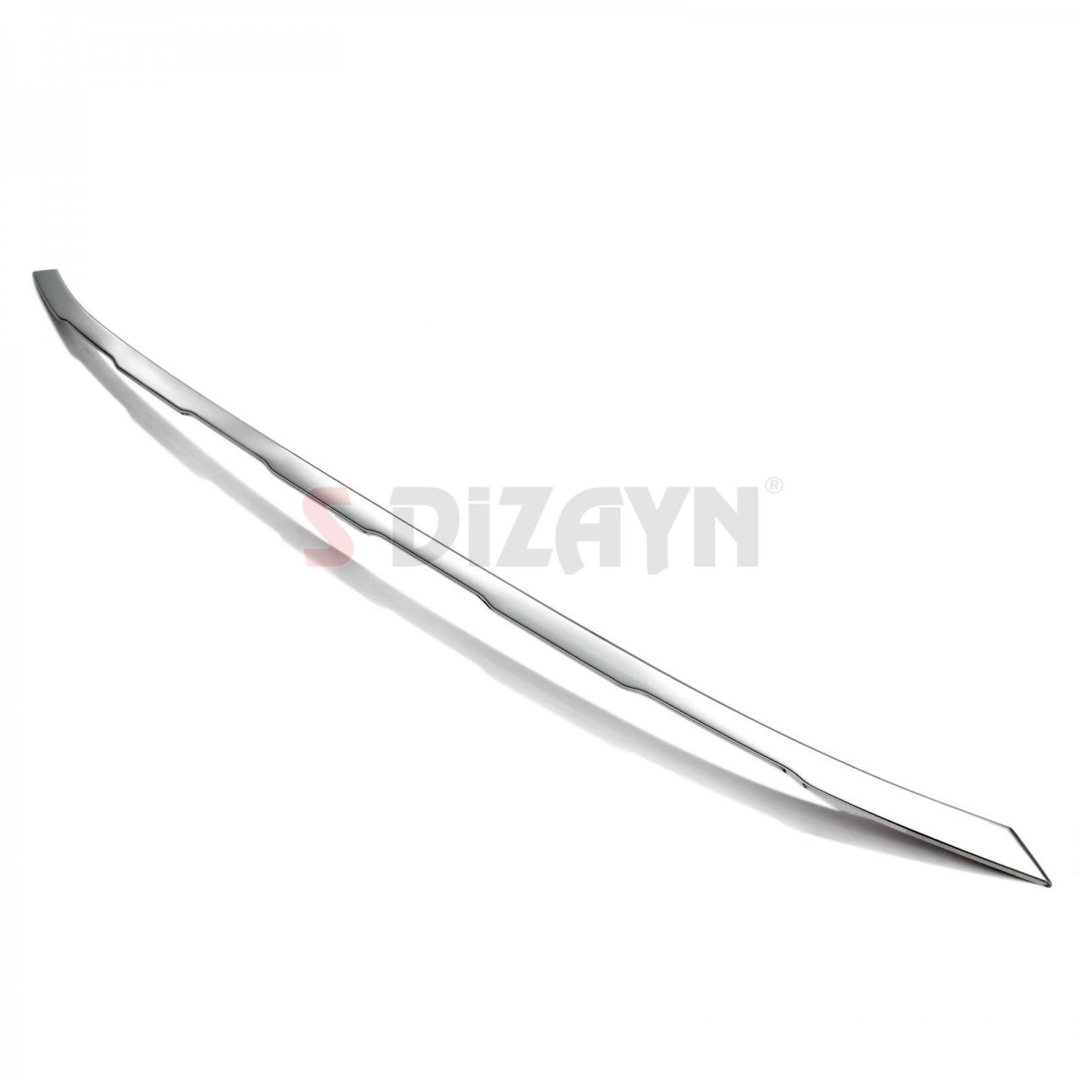 S-Dizayn VW Tiguan Krom Ön Tampon Çıtası 2020-2024 (Mat Krom)