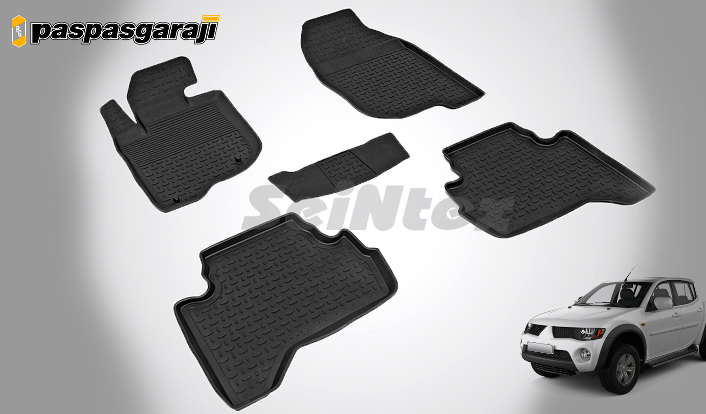 Seintex Mitsubishi L200 2006-2015 4D Havuzlu Paspas